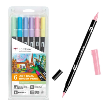 ROTULADORES TOMBOW DUAL BRUSH - COPI OLOT, VENTA DE FOTOCOPIADORAS Y  MATERIAL ESCOLAR Y DE OFICINA