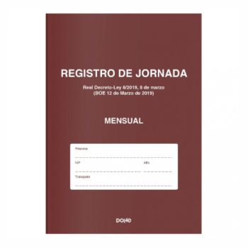 LIBRO REGISTRO JORNADA LABORAL 'DOHE'